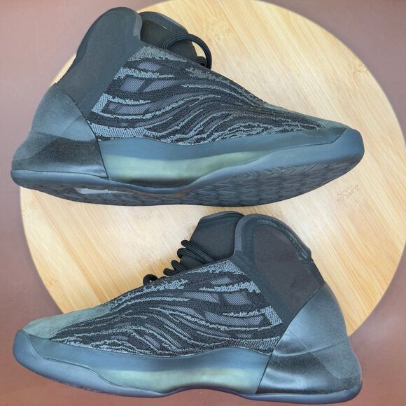 Adidas Yeezy QNTM Basketball Shoes Onyx Black Sz 5
